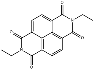 2,7-二乙基苯并[LMN][3,8]菲咯啉-1,3,6,8(2H,7H)-四酮 结构式