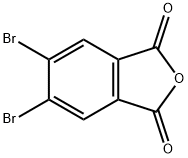 4,5-二溴邻苯二甲酸酐 结构式