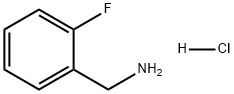 邻氟苯甲胺氯 结构式