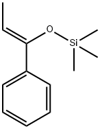 Benzene, [(1Z)-1-[(trimethylsilyl)oxy]-1-propen-1-yl]- 结构式