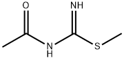 Carbamimidothioic acid, N-acetyl-, methyl ester 结构式