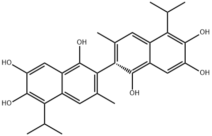 變棉子酚 结构式