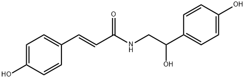 N-对香豆酰真蛸胺 结构式