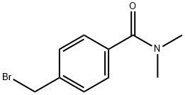 4-(Bromomethyl)-N,N-dimethylbenzamide 结构式