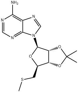 Adenosine, 5'-S-methyl-2',3'-O-(1-methylethylidene)-5'-thio- (9CI) 结构式