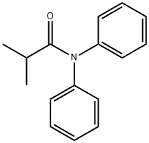 Propanamide, 2-methyl-N,N-diphenyl- 结构式