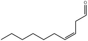 (3Z)-3-十二碳烯醛 结构式