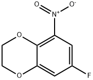 7-氟-2,3-二氢基-5-硝基-1,4-苯并二恶烷 结构式