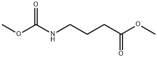 Butanoic acid, 4-[(methoxycarbonyl)amino]-, methyl ester 结构式