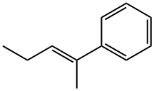 Benzene, [(1E)-1-methyl-1-buten-1-yl]- 结构式