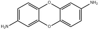 2,7-Diaminodibenzo[b,e][1,4]dioxine 结构式