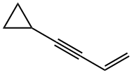 Cyclopropane, 3-buten-1-yn-1-yl- 结构式