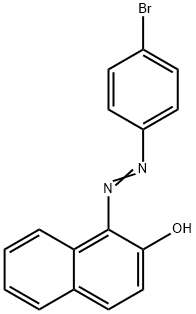 2-Naphthalenol, 1-[2-(4-bromophenyl)diazenyl]- 结构式