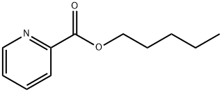 2-Pyridinecarboxylic acid pentyl ester 结构式