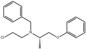 Phenoxybenzamine (S)-Isomer 结构式