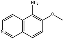 5-Isoquinolinamine,6-methoxy-(9CI) 结构式