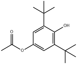 1,4-Benzenediol, 2,6-bis(1,1-dimethylethyl)-, 4-acetate 结构式