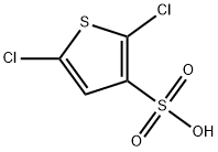 2,5-二氯噻吩-3-磺酸 结构式