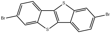 2,7-二溴苯并[B]苯并[4,5]噻吩并[2,3-D]噻吩 结构式