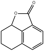 2H-Naphtho[1,8-bc]furan-2-one, 6,7,8,8a-tetrahydro- 结构式