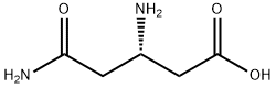 L-beta-homoasparagine 结构式