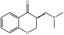 4H-1-Benzopyran-4-one, 3-[(dimethylamino)methylene]-2,3-dihydro- 结构式