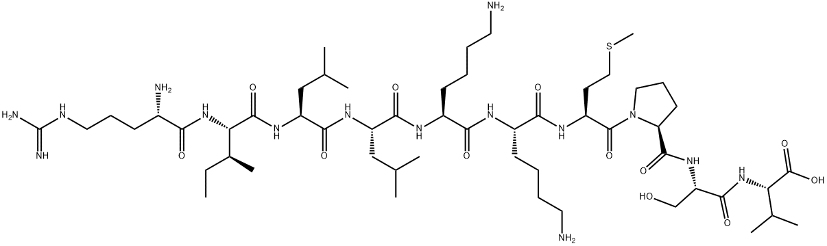 素原 (PRORENIN) 受体拮抗剂多肽 结构式