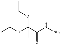2,2-diethoxypropanehydrazide 结构式