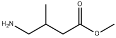 4-氨基-3-甲基丁酸甲酯 结构式