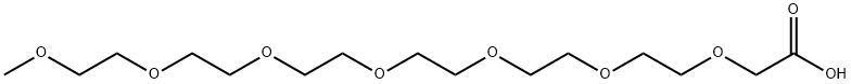 mPEG6-CH2COOH 结构式
