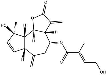 林泽兰内酯B 结构式