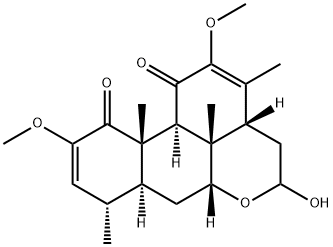 新苦木苷 结构式