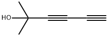 3,5-Hexadiyn-2-ol, 2-methyl- 结构式