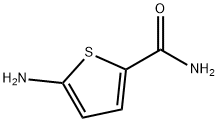 5-氨基噻吩-2-甲酰胺 结构式