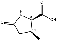 D-Proline, 3-methyl-5-oxo-, (3S)-rel- 结构式