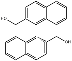 1,1-联萘]-2,2-二基二甲醇 结构式