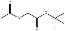 Acetic acid, 2-(acetylthio)-, 1,1-dimethylethyl ester 结构式