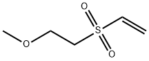 ((2-甲氧基乙基)磺酰基)乙烯 结构式