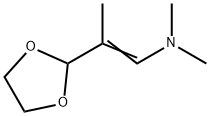 1-Propen-1-amine,2-(1,3-dioxolan-2-yl)-N,N-dimethyl-(9CI) 结构式