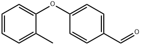 4-(邻甲苯氧基)苯甲醛 结构式