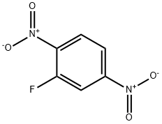 Benzene, 2-fluoro-1,4-dinitro- 结构式