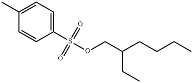 Benzenesulfonic acid, 4-methyl-, 2-ethylhexyl ester 结构式