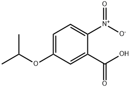 5-异丙氧基-2-硝基苯甲酸 结构式