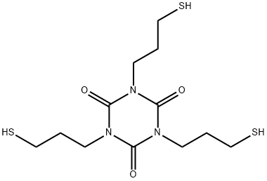 1,3,5-Triazine-2,4,6(1H,3H,5H)-trione, 1,3,5-tris(3-mercaptopropyl)- 结构式