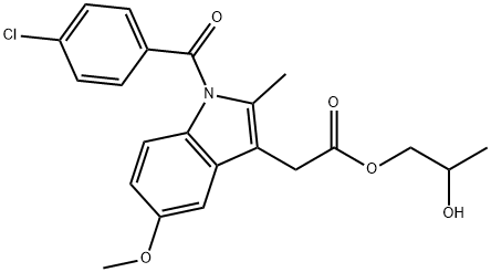 吲哚美辛杂质15 结构式