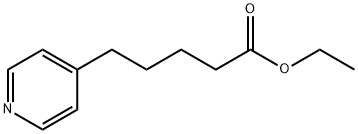 4-PYRIDINEPENTANOIC ACID, ETHYL ESTER 结构式