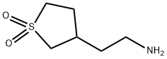 2-(1,1-dioxidotetrahydro-3-thienyl)ethanamine(SALTDATA: HCl) 结构式