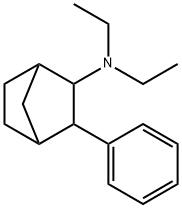 Bicyclo[2.2.1]heptan-2-amine, N,N-diethyl-3-phenyl- 结构式