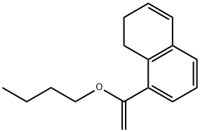 Naphthalene, 8-(1-butoxyethenyl)-1,2-dihydro- 结构式