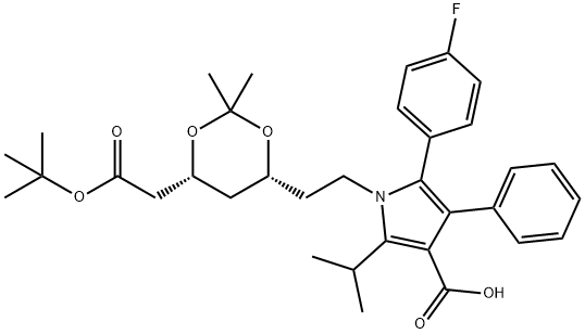 阿托伐他汀杂质130 结构式